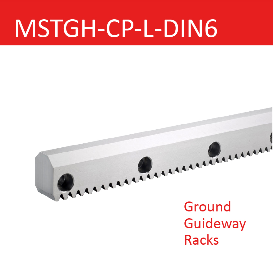 MSTGH-CP-L-DIN6 Ground Guideway Racks