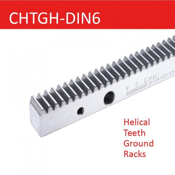 CHTGH-DIN6 - Helical Teeth Ground Racks