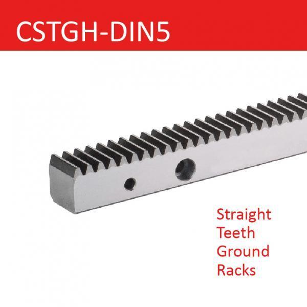 CSTGH-DIN 5 Straight Teeth Ground Racks