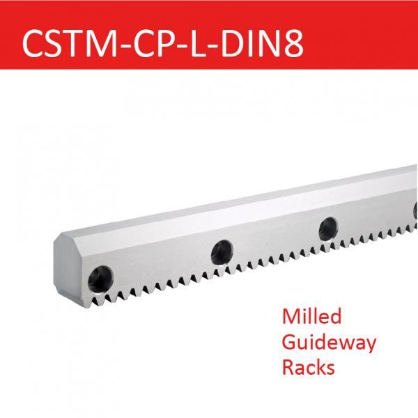 CSTM-CP-L-DIN8 Milled Guideway Racks