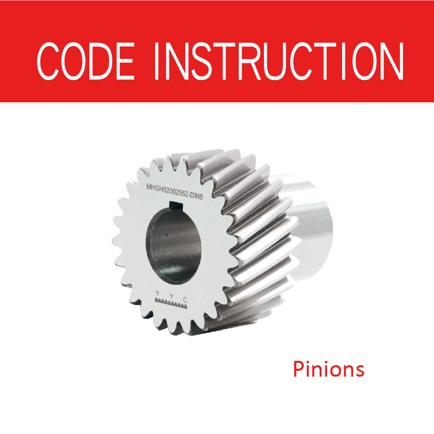 Pinions Code Instruction