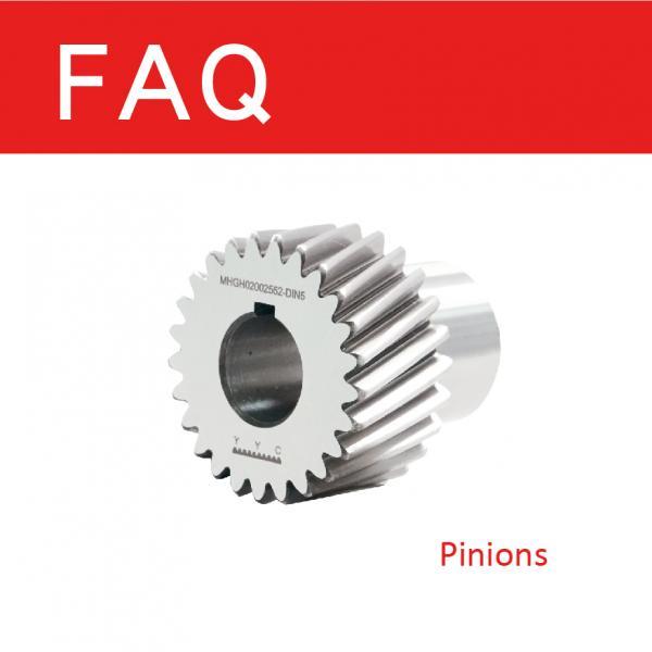 FAQ of Pinions